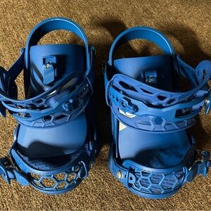 Union Juliet Women's Snowboard Bindings New Size M Blue Medium